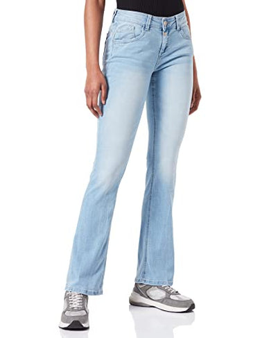 Timezone Damen Slim LisaTZ, Light Surf Blue Wash, 32W / 32L EU im Sale